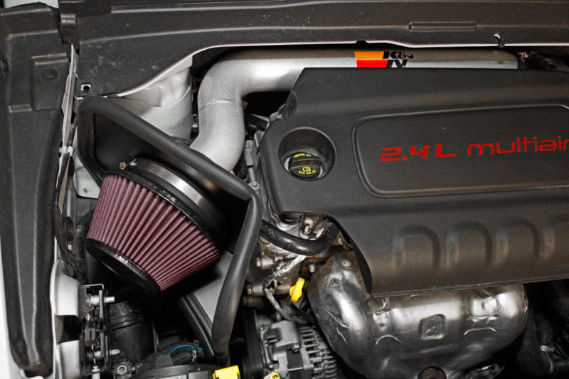 K&N 2015 Jeep Renegade L4-2.4L High Flow Performance Air Intake Kit K&N Engineering Cold Air Intakes  AXOPROS