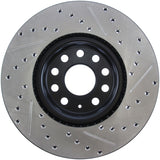 StopTech Slotted & Drilled Sport Brake Rotor Stoptech Brake Rotors - Slot & Drilled  AXOPROS