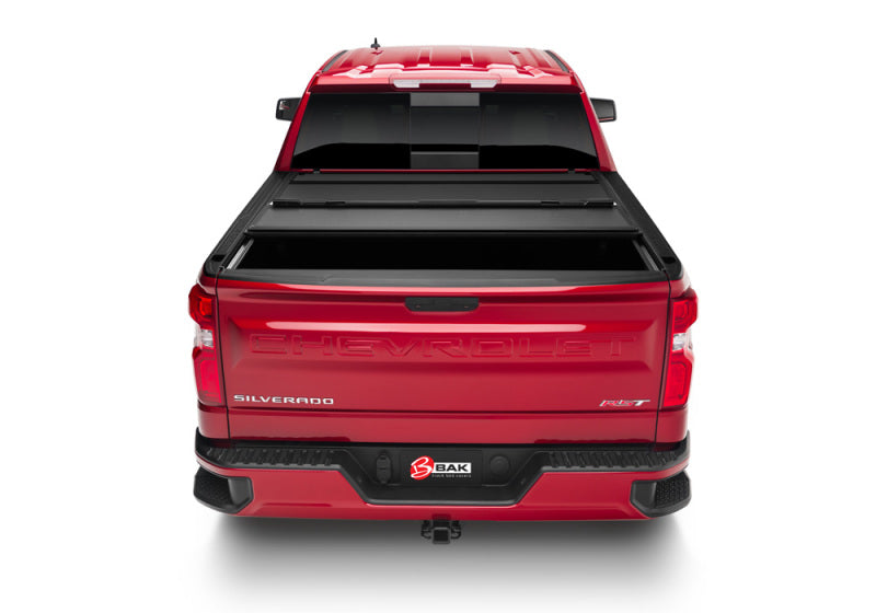 BAK 2020 Chevy Silverado 2500/3500 HD 6ft 9in Bed BAKFlip MX4 Matte Finish BAK Tonneau Covers - Hard Fold  AXOPROS