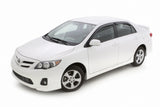 AVS 09-13 Toyota Corolla Ventvisor In-Channel Front & Rear Window Deflectors 4pc - Smoke AVS Wind Deflectors  AXOPROS