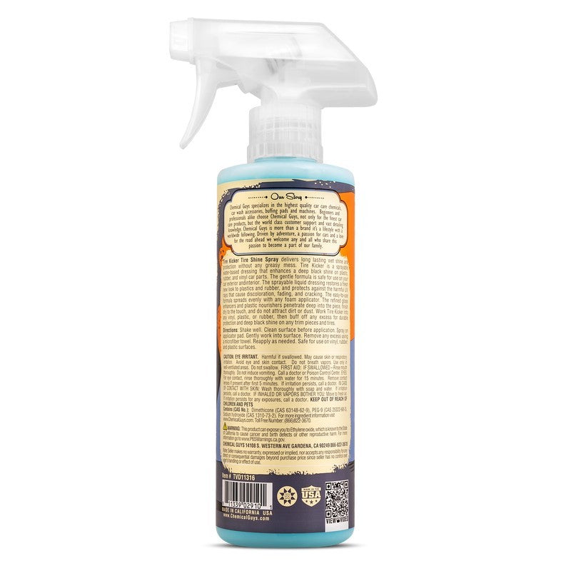 Chemical Guys Tire Kicker Extra Glossy Tire Shine - 16oz Chemical Guys Car Waxes  AXOPROS