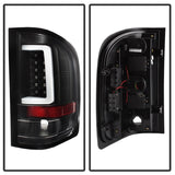 Spyder 07-13 Silverado (Will Not Work w/2010 921 Bulb) V3 LED Tail Lghts Blk ALT-YD-CS07V3-LBLED-BK SPYDER Tail Lights  AXOPROS