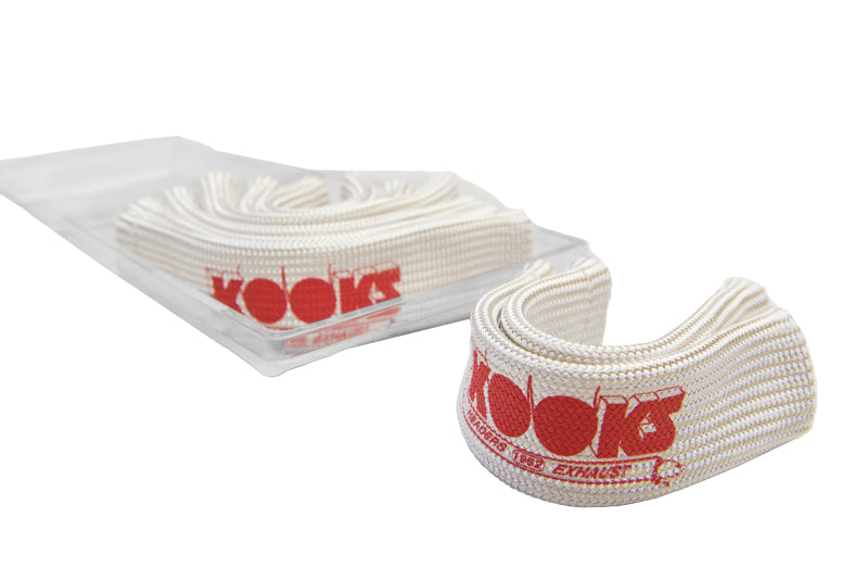 Kooks Universal Spark Plug Sleeve Set - Natural w/Red Logo (Set of 8) Kooks Headers Spark Plugs  AXOPROS