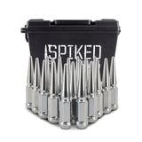 Mishimoto Steel Spiked Lug Nuts M12x1.5 20pc Set - Chrome Mishimoto Lug Nuts  AXOPROS