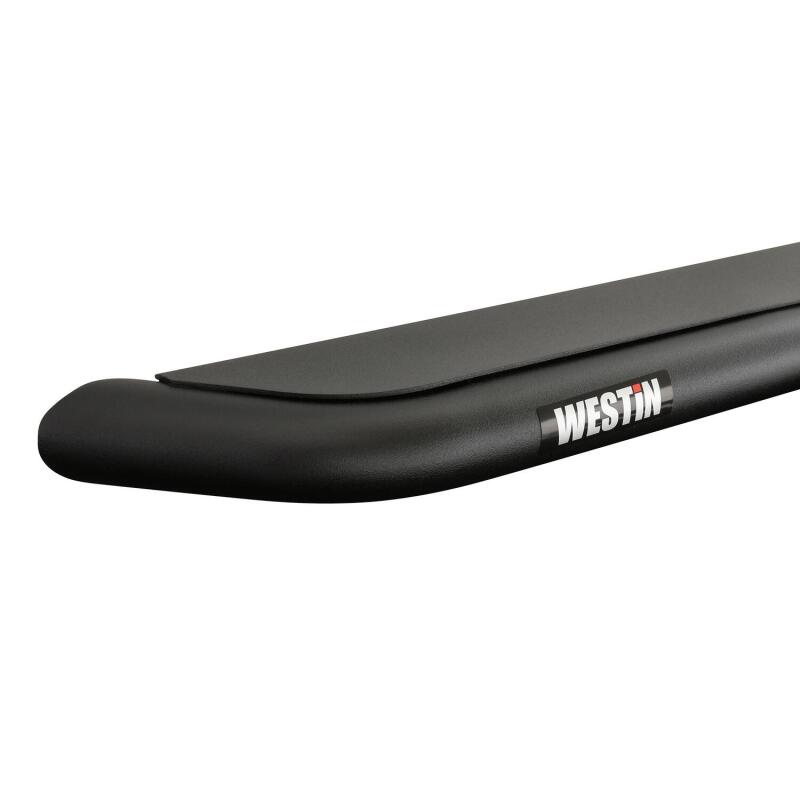 Westin 05-22 Toyota Tacoma Double Cab Outlaw Drop Nerf Step Bars - Black Westin Nerf Bars  AXOPROS