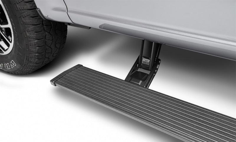 AMP Research 22-23 Ford F-250/350/450 All Cabs (Fits Only Sync 4 Models) PowerStep Plug N Play - Blk AMP Research Running Boards  AXOPROS