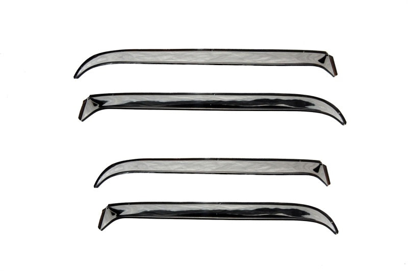 AVS 77-85 Buick Lesabre Ventshade Front & Rear Window Deflectors 4pc - Stainless AVS Wind Deflectors  AXOPROS