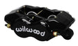 Wilwood Caliper-Forged DynaliteI-Black 1.75in Pistons .81in Disc Wilwood Brake Calipers - Perf  AXOPROS