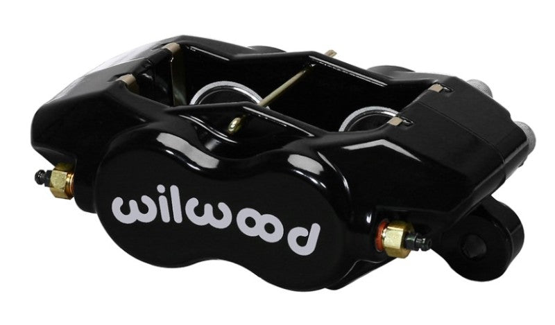 Wilwood Caliper-Forged DynaliteI-Black 1.75in Pistons .81in Disc Wilwood Brake Calipers - Perf  AXOPROS