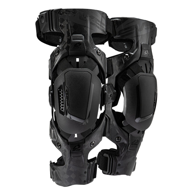 EVS Web Eclipse Knee Brace Black Pair -Large EVS Body Protection  AXOPROS