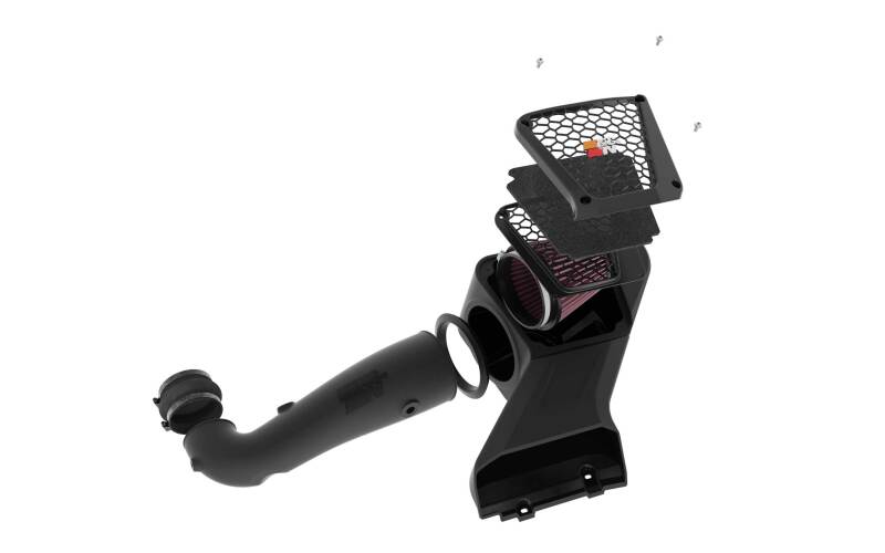 K&N 23-24 Ford F150 Raptor R 5.2L V8 Performance Air Intake System K&N Engineering Cold Air Intakes  AXOPROS