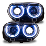Oracle 15-21 Dodge Challenger RGB+W Headlight DRL Upgrade Kit - ColorSHIFT - BC1 SEE WARRANTY ORACLE Lighting Headlights  AXOPROS