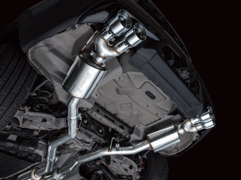 AWE Tuning 2020+ Ford Explorer ST Touring Edition Exhaust w/ Chrome Silver Tips AWE Tuning Catback  AXOPROS