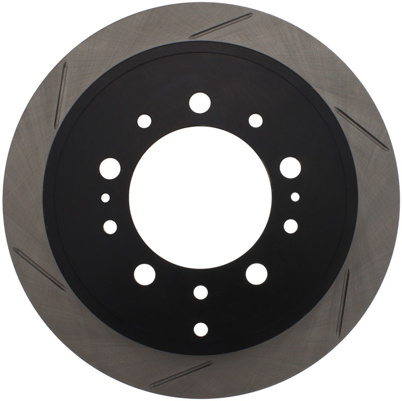 StopTech Power Slot 08-09 Lexus LX450/470/570 / 07-09 Toyota Tundra Slotted Right Rear Rotor Stoptech Brake Rotors - Slotted  AXOPROS