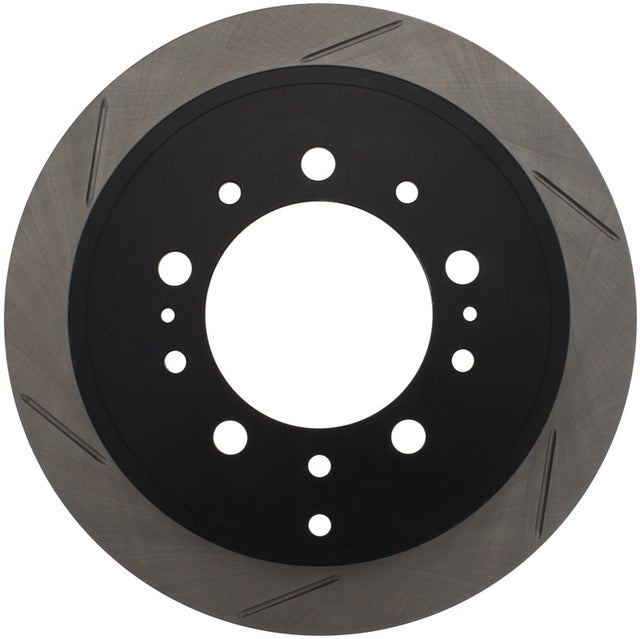StopTech Power Slot 08-09 Lexus LX450/470/570 / 07-09 Toyota Tundra Slotted Right Rear Rotor Stoptech Brake Rotors - Slotted  AXOPROS