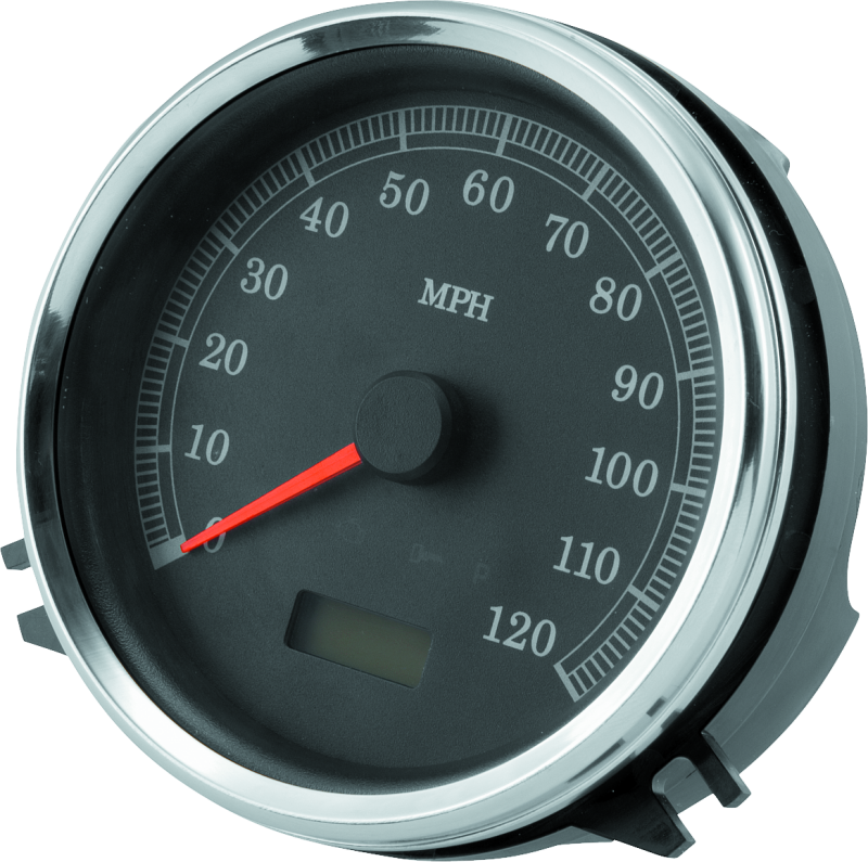 Bikers Choice 99-03 Softail Replacement Speedometer 5 Inch Electronic Black Face Bikers Choice Gauges  AXOPROS