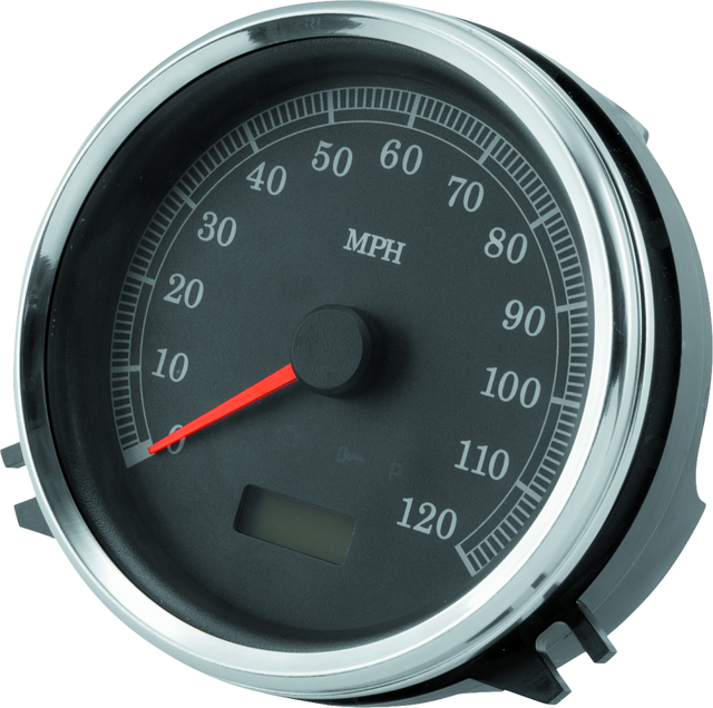 Bikers Choice 99-03 Softail Replacement Speedometer 5 Inch Electronic Black Face Bikers Choice Gauges  AXOPROS