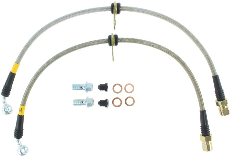 StopTech 10+ Camaro SS V8 Stainless Steel Front Brake Lines Stoptech Brake Line Kits  AXOPROS