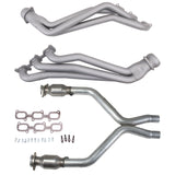 BBK 11-14 Ford Mustang V6 1-3/4 Long Tube Headers w/High Flow Catted X-Pipe (Ti Ceramic) BBK Headers & Manifolds  AXOPROS