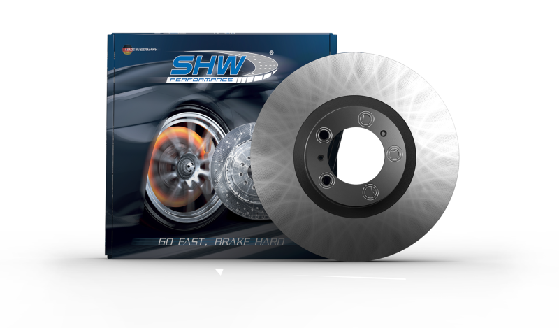SHW 05-09 Volkswagen Touareg 3.2L/4.2L w/330mm Rotors Rear Smooth Monobloc Brake Rotor (7L8615601G) SHW Performance Brake Rotors - OE  AXOPROS