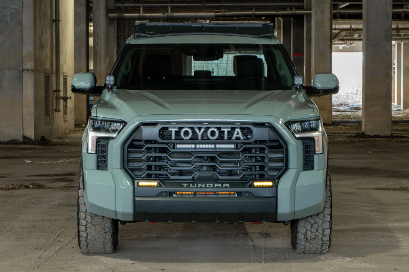 Diode Dynamics 2022 Toyota Tundra SS6 LED Fog Light Kit - Amber Wide Diode Dynamics Fog Lights  AXOPROS