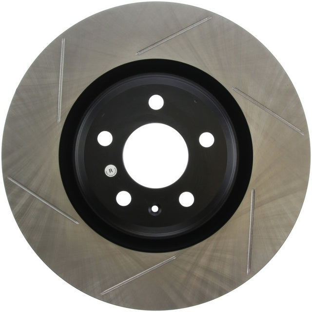 StopTech Power Slot 12 Audi A6 Quattro/11-12 A7 Quattro / 07/11-13 S4 Front Right Slotted Rotor Stoptech Brake Rotors - Slotted  AXOPROS