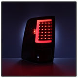 xTune 09-18 Dodge Ram 1500 LED Tail Lights - Black Smoke (ALT-ON-DR09-LBLED-BSM) SPYDER Tail Lights  AXOPROS