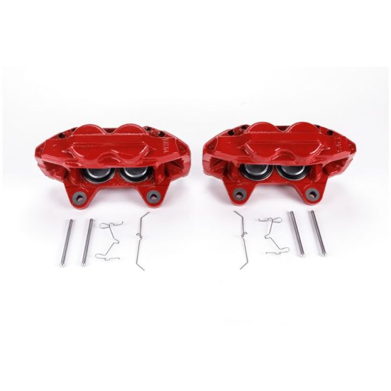 Power Stop 10-15 Lexus GX460 Front Red Calipers w/o Brackets - Pair PowerStop Brake Calipers - Perf  AXOPROS