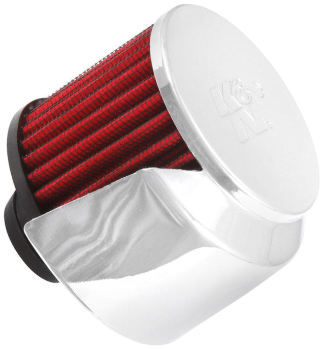 K&N 1in Flange L x 3in OD x 2.5in Height Clamp On Crankcase Vent Filter K&N Engineering Air Filters - Universal Fit  AXOPROS