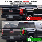 Spyder GMC Sierra 2016-2017 Light Bar LED Tail Lights - Black ALT-YD-GS16-LED-BK SPYDER Tail Lights  AXOPROS