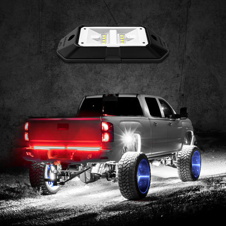 XKGLOW XK Glow White Rock Light Advanced Kit 12pc Light Bars & Cubes aftermarket performance part