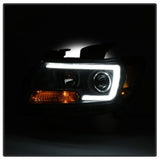 Spyder 15-17 Chevy Colorado Projector Headlights - Light Bar LED - Black (PRO-YD-CCO15-LBDRL-BK) SPYDER Headlights  AXOPROS