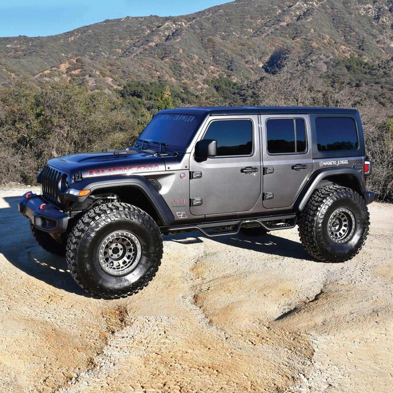 Westin 18-22 Jeep Wrangler JL Unlimited Outlaw Nerf Step Bars Westin Nerf Bars  AXOPROS