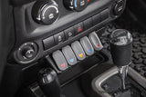 Rugged Ridge Lower Console Switch Panel 11-18 Jeep Wrangler JK/JKU Rugged Ridge Dash & Interior Trim  AXOPROS