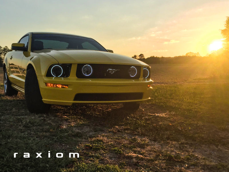 Raxiom 05-12 Ford Mustang GT LED Halo Fog Lights (Smoked) Raxiom Headlights  AXOPROS