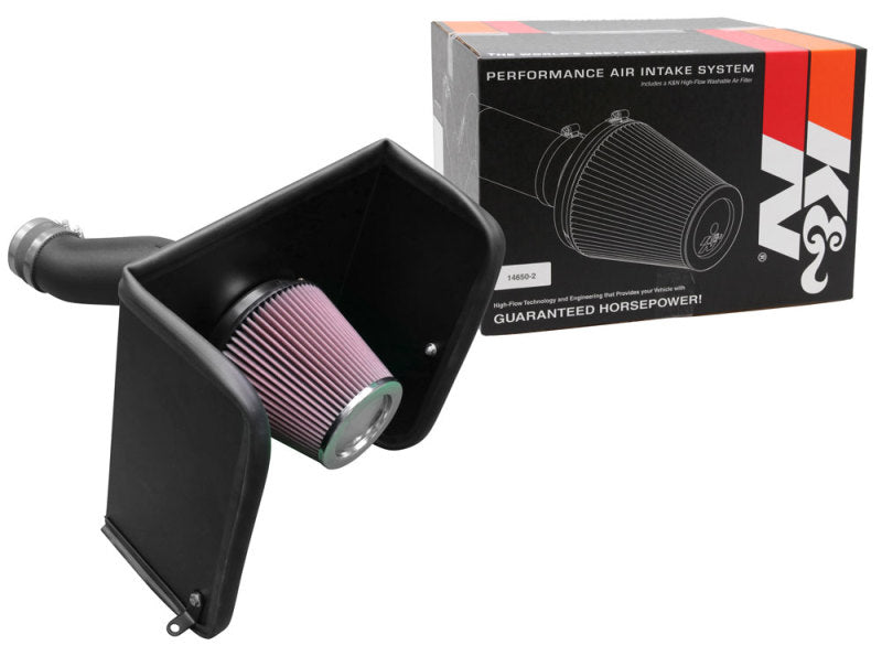 K&N 17-18 Nissan Titan XD V8 5.6L Aircharger Performance Intake K&N Engineering Cold Air Intakes  AXOPROS