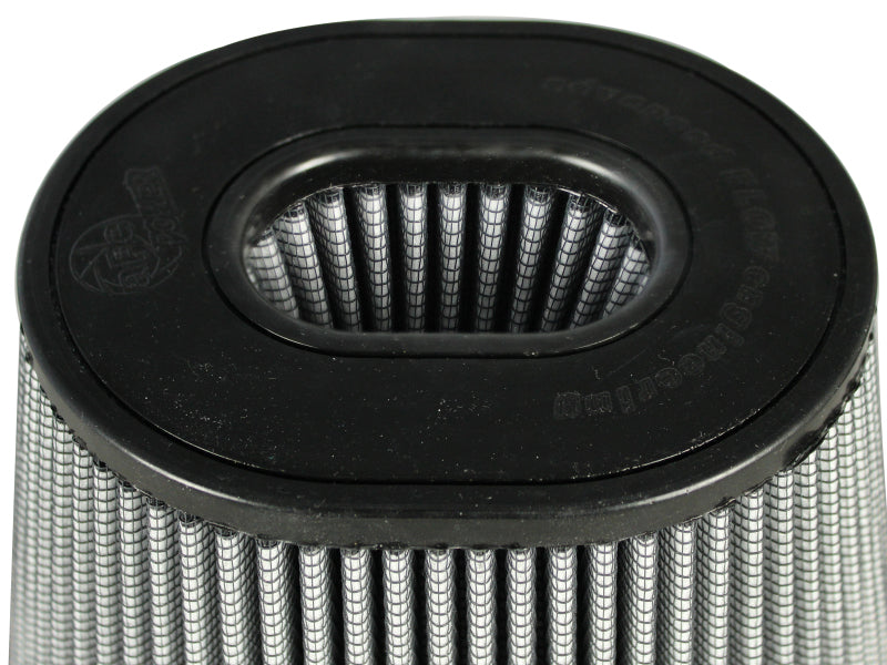 aFe MagnumFLOW Pro Dry S Air Filters 4F x (9x6-1/2)B x (6-3/4x5-1/2)T (INV) x 6-1/8 H in aFe Air Filters - Universal Fit  AXOPROS