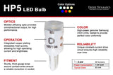 Diode Dynamics 194 LED Bulb HP5 LED - Cool - White (Pair) Diode Dynamics Bulbs  AXOPROS