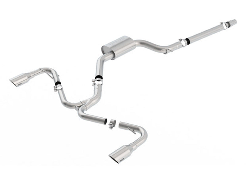 Borla 2018 Volkswagen GTI (MK7.5) 2.0T AT/MT SS S-Type Catback Exhaust w/Stainless Brushed Tips Borla Catback  AXOPROS