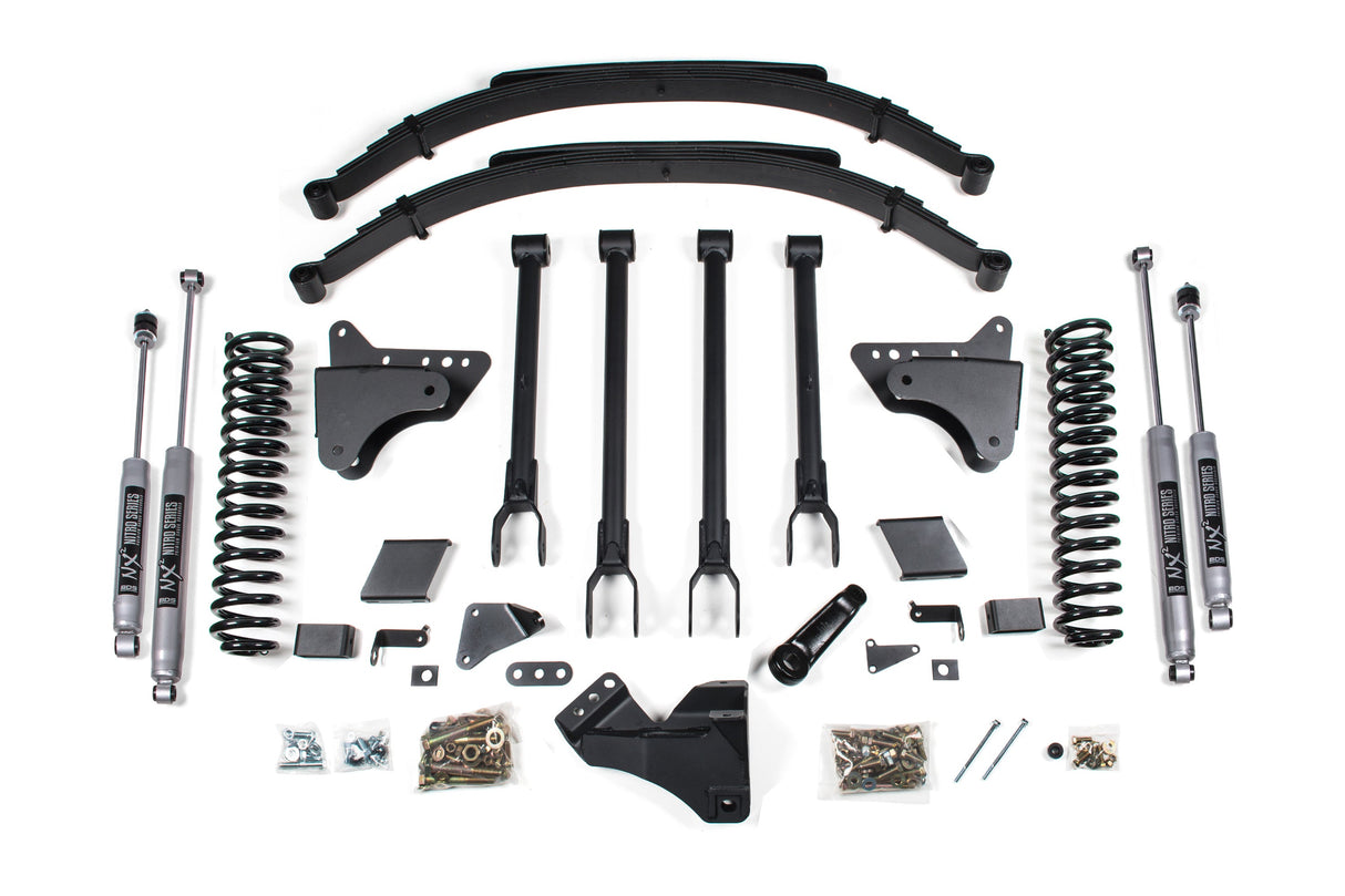 8 Inch Lift Kit - 4-Link Conversion - Ford F250/F350 Super Duty (11-16) 4WD - Diesel BDS Suspension Suspension Lift Kit  AXOPROS