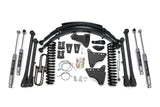 8 Inch Lift Kit W/ 4-Link - Ford F250/F350 Super Duty (05-07) 4WD - Diesel BDS Suspension Suspension Lift Kit  AXOPROS