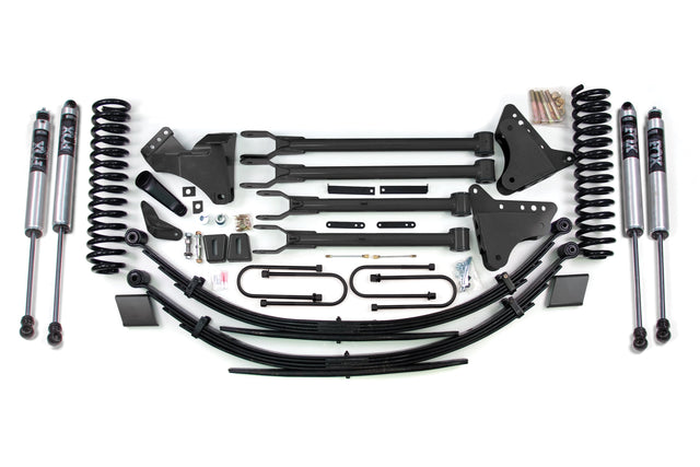8 Inch Lift Kit W/ 4-Link - Ford F250/F350 Super Duty (08-10) 4WD - Diesel BDS Suspension Suspension Lift Kit  AXOPROS