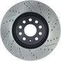 StopTech Slotted & Drilled Sport Brake Rotor Stoptech Brake Rotors - Slot & Drilled  AXOPROS