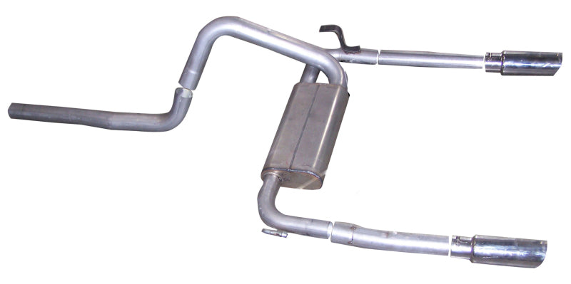 Gibson 98-02 Chevrolet Camaro Z28 5.7L 3in Cat-Back Dual Exhaust - Aluminized Gibson Catback  AXOPROS