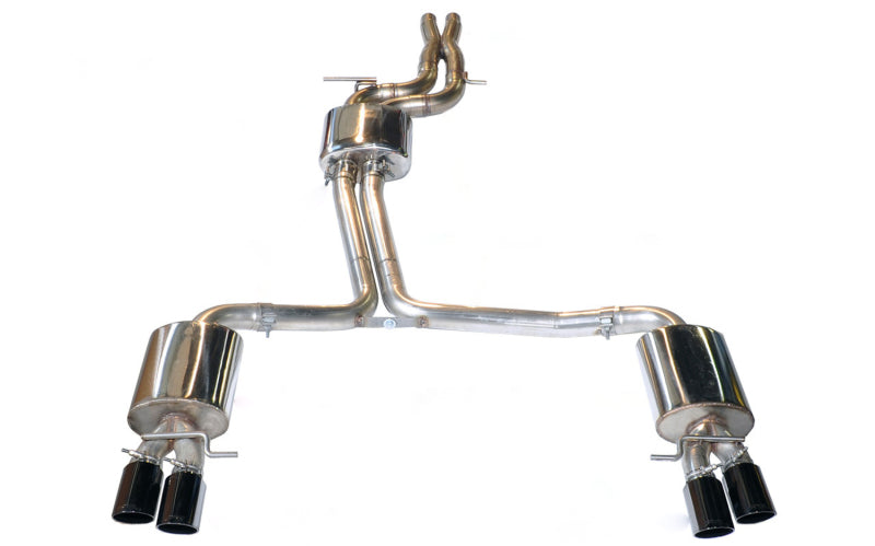 AWE Tuning Audi B8.5 S5 3.0T Touring Edition Exhaust System - Diamond Black Tips (90mm) AWE Tuning Catback  AXOPROS