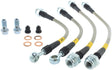 StopTech 04-06 Pontiac GTO Stainless Steel Rear Brake Lines Stoptech Brake Line Kits  AXOPROS