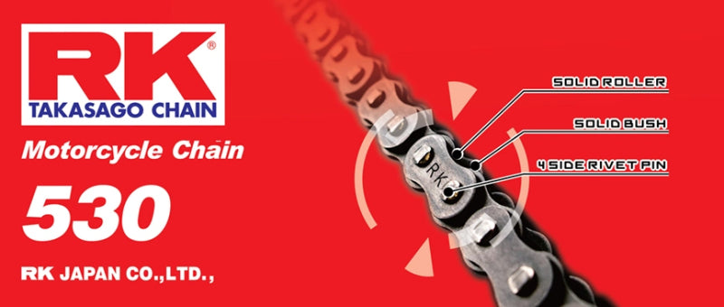 RK Chain 530-110 - Natural RK Chain Chains  AXOPROS