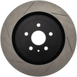 StopTech Power Slot 10 Camaro SS 8cyl Rear Right Slotted Rotor Stoptech Brake Rotors - Slotted  AXOPROS