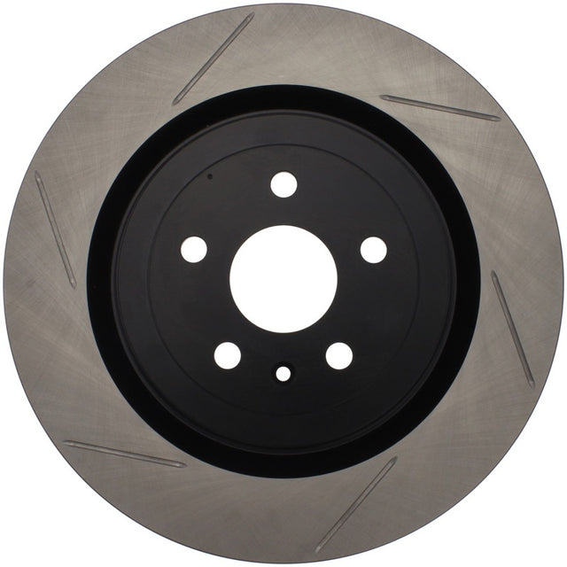 StopTech Power Slot 10 Camaro SS 8cyl Rear Right Slotted Rotor Stoptech Brake Rotors - Slotted  AXOPROS