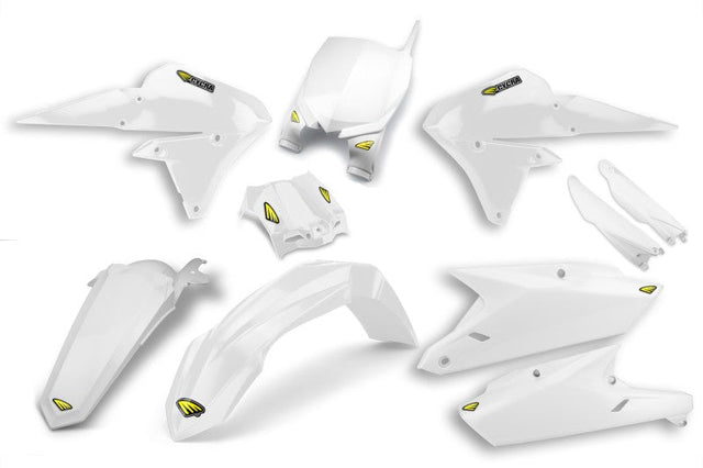 Cycra 14-18 Yamaha YZ250F-450F Powerflow Body Kit - White Cycra Plastics  AXOPROS